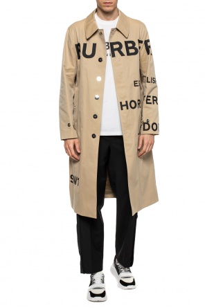 ‘keats’ logo-printed coat, zdjęcie 2 ‘keats’ logo-printed coat od Burberry